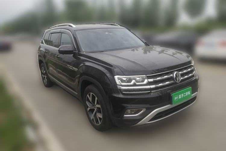 Used Volkswagen Teramont 2017 380TSI Four-Wheel Drive Luxury Edition Front Right 45 Deg