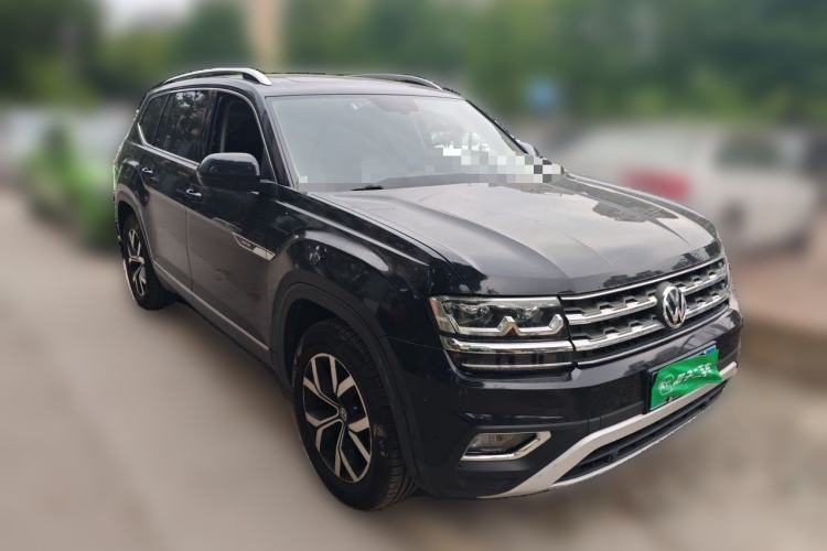 Used Volkswagen Teramont 2017 380TSI Four-Wheel Drive Luxury Edition Front Right 45 Deg