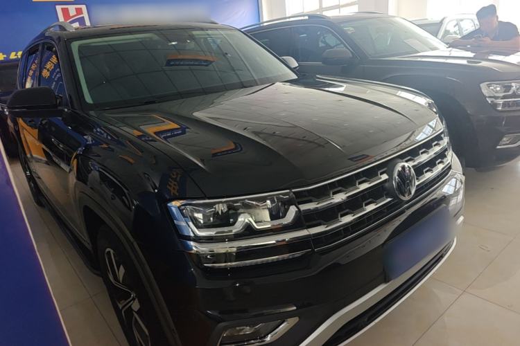Used Volkswagen Teramont 2017 380TSI Four-Wheel Drive Luxury Edition Front Right 45 Deg