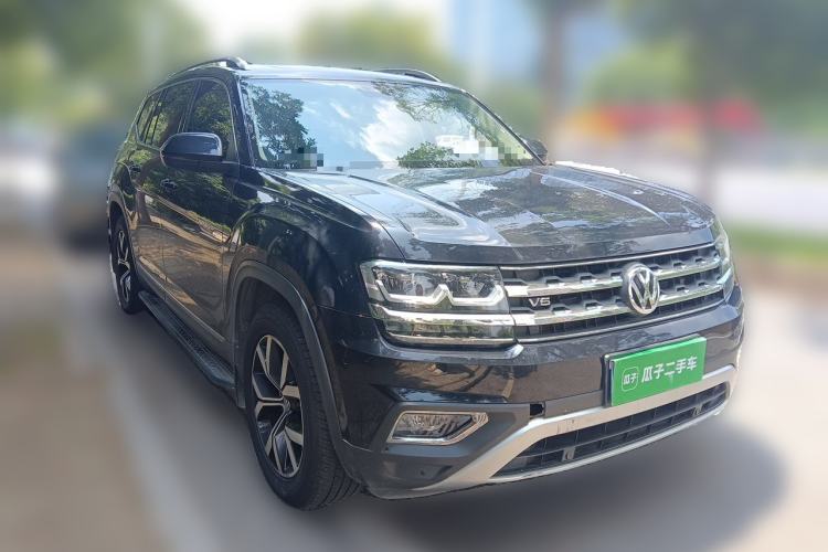 Used Volkswagen Teramont 2017 530 V6 Four-Wheel Drive Luxury Edition Front Right 45 Deg
