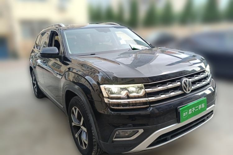 Used Volkswagen Teramont 2017 380TSI Four-Wheel Drive Luxury Edition Front Right 45 Deg