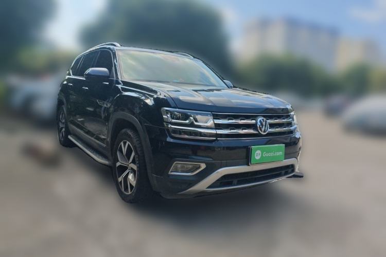 Used Volkswagen Teramont 2017 380TSI Four-Wheel Drive Luxury Edition Front Right 45 Deg