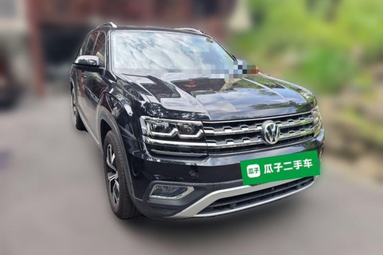 Used Volkswagen Teramont 2017 380TSI Four-Wheel Drive Luxury Edition Front Right 45 Deg