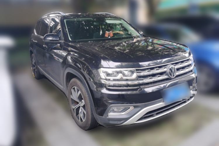 Used Volkswagen Teramont 2017 380TSI Four-Wheel Drive Luxury Edition Front Right 45 Deg