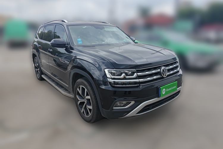Used Volkswagen Teramont 2017 380TSI Four-Wheel Drive Luxury Edition Front Right 45 Deg