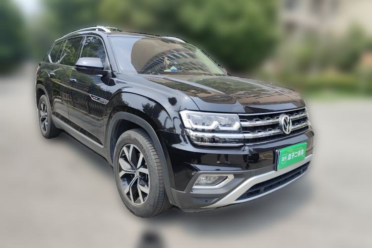 Used Volkswagen Teramont 2017 380TSI Four-Wheel Drive Luxury Edition Front Right 45 Deg