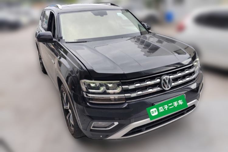 Used Volkswagen Teramont 2017 380TSI Four-Wheel Drive Luxury Edition Front Right 45 Deg