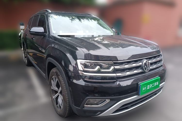 Used Volkswagen Teramont 2017 380TSI Four-Wheel Drive Luxury Edition Front Right 45 Deg