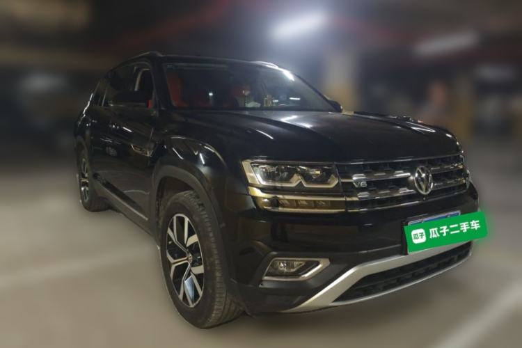 Used Volkswagen Teramont 2017 380TSI Four-Wheel Drive Luxury Edition Front Right 45 Deg