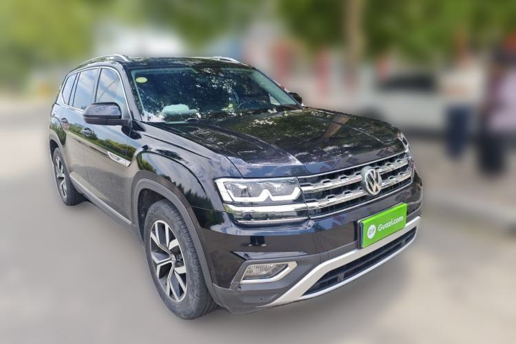 Used Volkswagen Teramont 2017 380TSI Four-Wheel Drive Luxury Edition Front Right 45 Deg