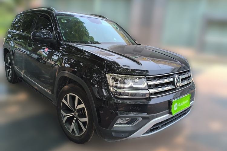 Used Volkswagen Teramont 2017 380TSI Four-Wheel Drive Luxury Edition Front Right 45 Deg