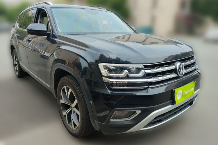 Used Volkswagen Teramont 2017 380TSI Four-Wheel Drive Luxury Edition Front Right 45 Deg