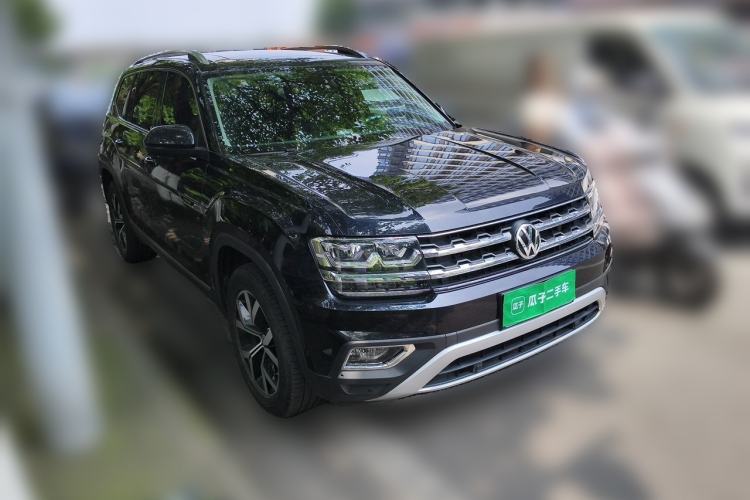 Used Volkswagen Teramont 2017 380TSI Four-Wheel Drive Luxury Edition Front Right 45 Deg