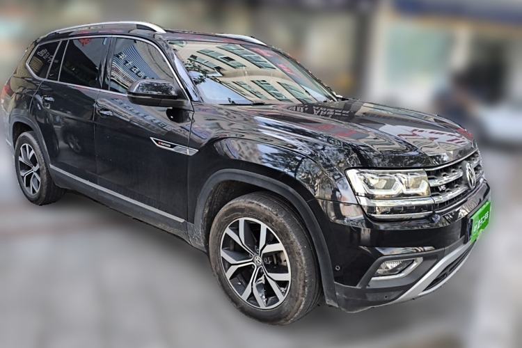 Used Volkswagen Teramont 2017 530 V6 Four-Wheel Drive Luxury Edition Front Right 45 Deg