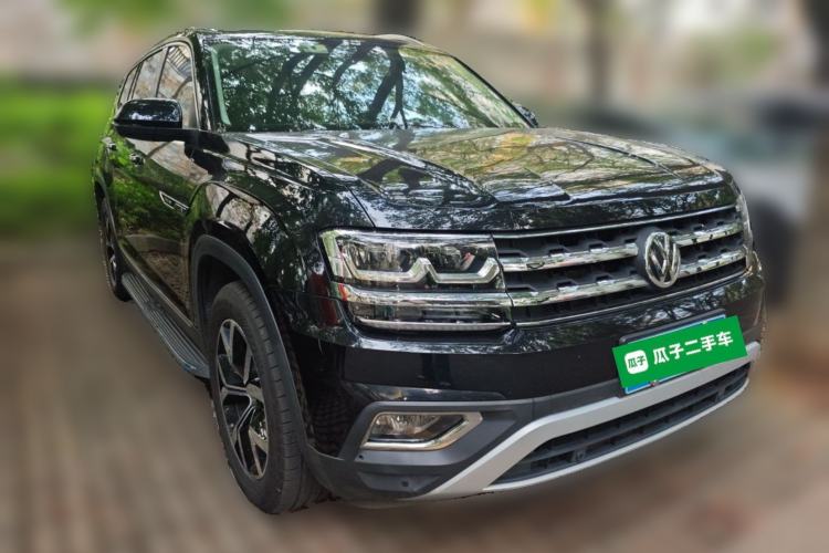 Used Volkswagen Teramont 2017 380TSI Four-Wheel Drive Luxury Edition Front Right 45 Deg