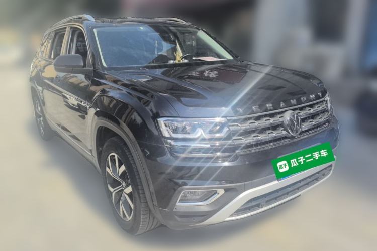 Used Volkswagen Teramont 2017 380TSI Four-Wheel Drive Luxury Edition Front Right 45 Deg