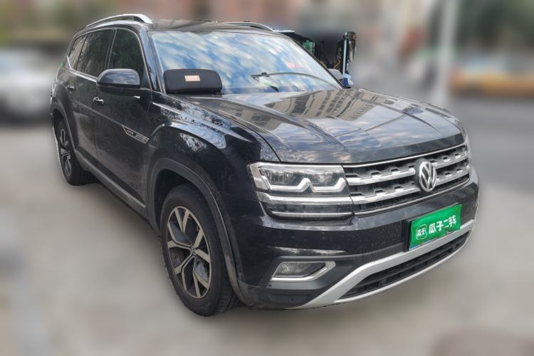 Used Volkswagen Teramont 2017 380TSI Four-Wheel Drive Luxury Edition Front Right 45 Deg