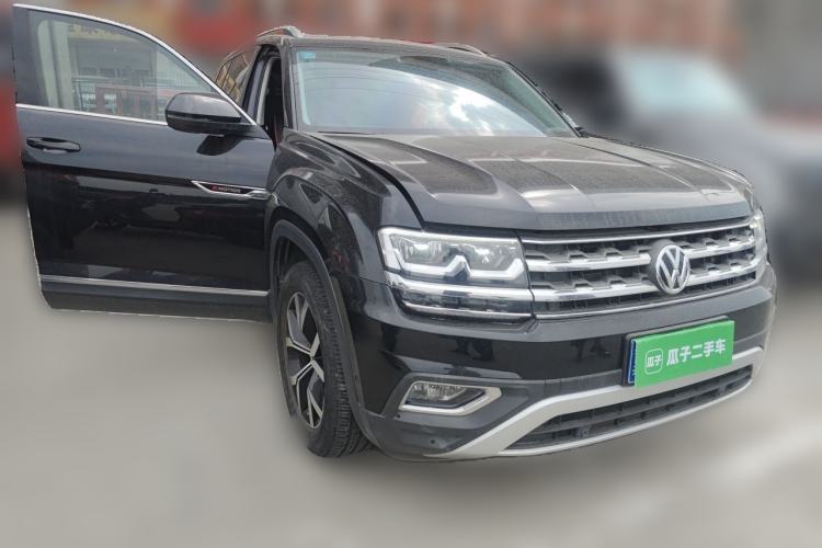 Used Volkswagen Teramont 2017 380TSI Four-Wheel Drive Luxury Edition Front Right 45 Deg