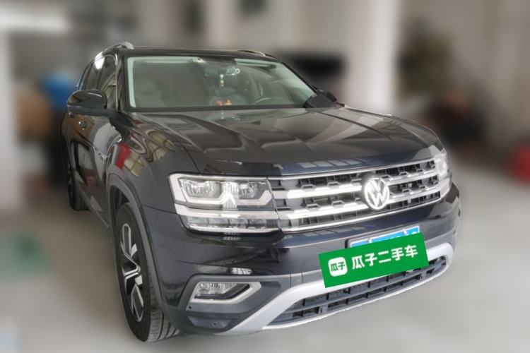 Used Volkswagen Teramont 2017 380TSI Four-Wheel Drive Luxury Edition Front Right 45 Deg