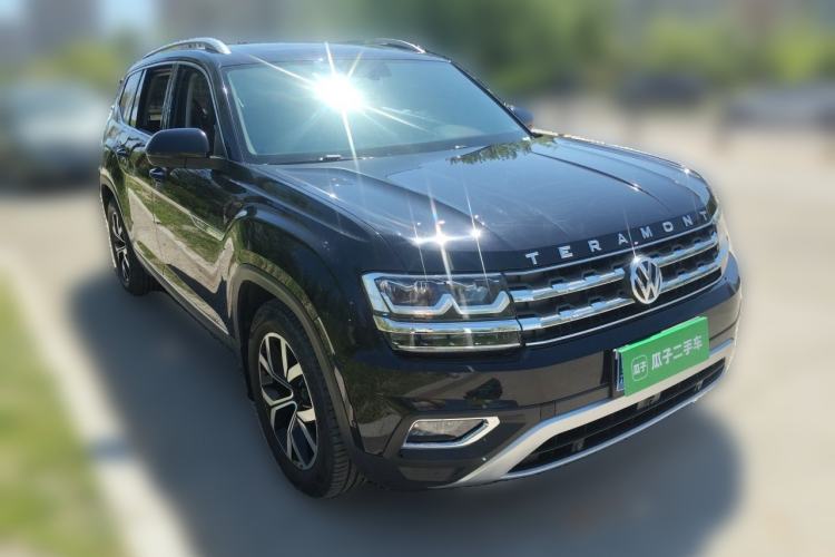 Used Volkswagen Teramont 2017 380TSI Four-Wheel Drive Luxury Edition Front Right 45 Deg