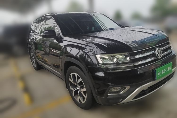 Used Volkswagen Teramont 2017 380TSI Four-Wheel Drive Luxury Edition Front Right 45 Deg