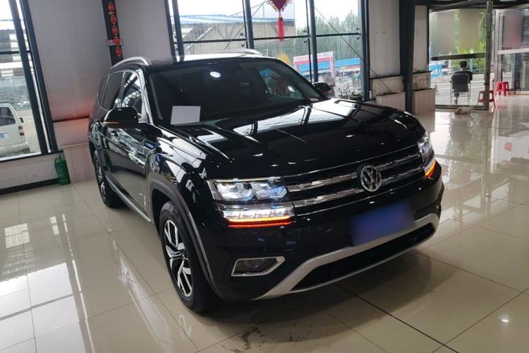 Used Volkswagen Teramont 2017 380TSI Four-Wheel Drive Luxury Edition Front Right 45 Deg