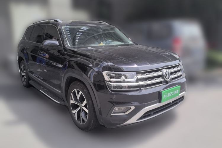 Used Volkswagen Teramont 2017 380TSI Four-Wheel Drive Luxury Edition Front Right 45 Deg