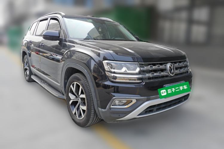 Used Volkswagen Teramont 2017 380TSI Four-Wheel Drive Luxury Edition Front Right 45 Deg