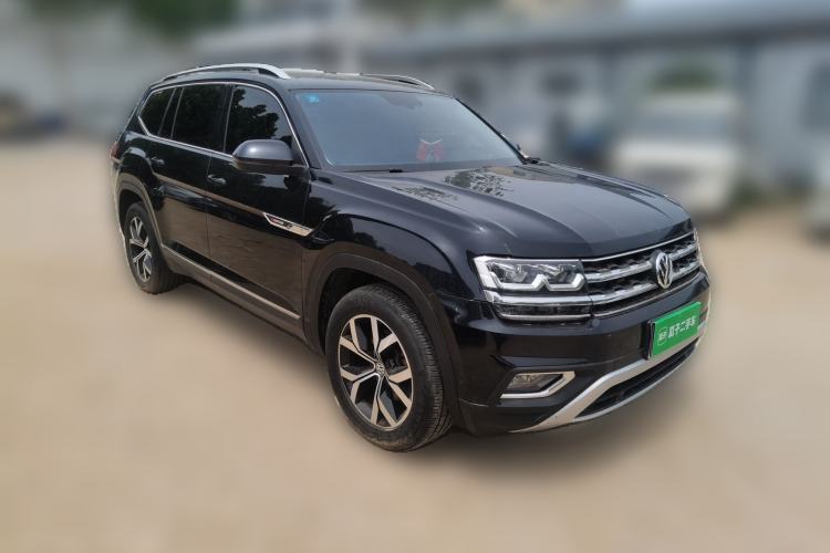 Used Volkswagen Teramont 2017 380TSI Four-Wheel Drive Luxury Edition Front Right 45 Deg