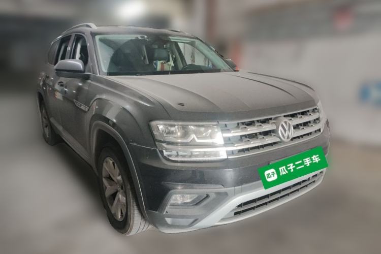 Used Volkswagen Teramont 2017 380TSI Four-Wheel Drive Comfort Edition Front Right 45 Deg