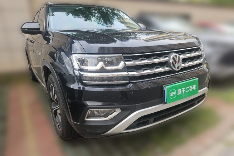Used Volkswagen Teramont 2017 380TSI Four-Wheel Drive Luxury Edition Front Right 45 Deg