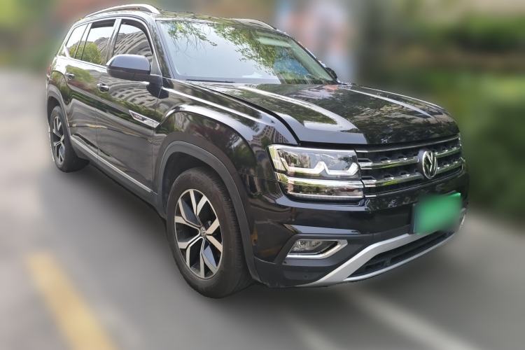 Used Volkswagen Teramont 2017 380TSI Four-Wheel Drive Luxury Edition Front Right 45 Deg