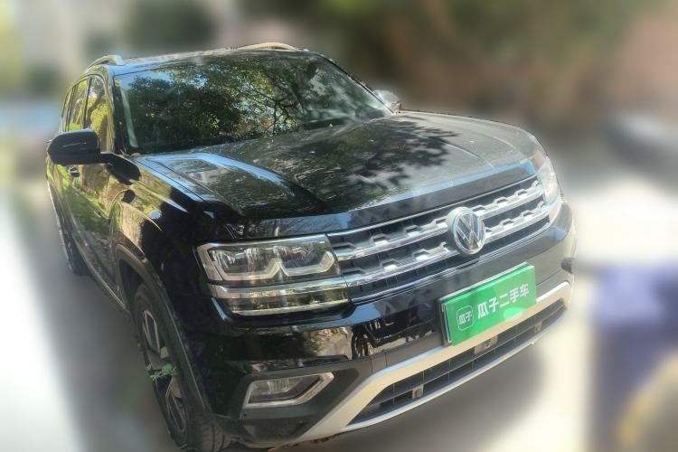 Used Volkswagen Teramont 2017 380TSI Four-Wheel Drive Luxury Edition Front Right 45 Deg