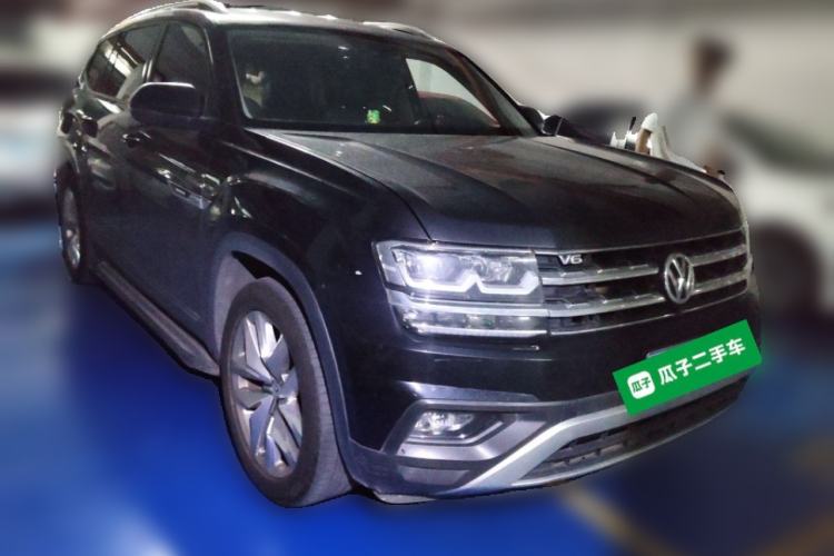 Used Volkswagen Teramont 2017 380TSI Four-Wheel Drive Comfort Edition Front Right 45 Deg