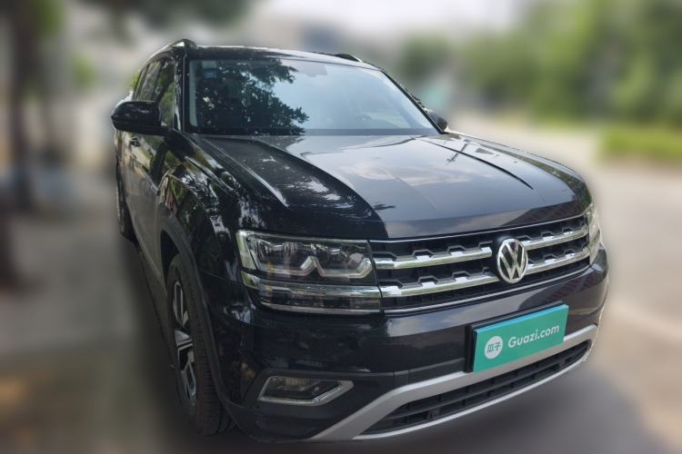 Used Volkswagen Teramont 2017 380TSI Four-Wheel Drive Luxury Edition Front Right 45 Deg