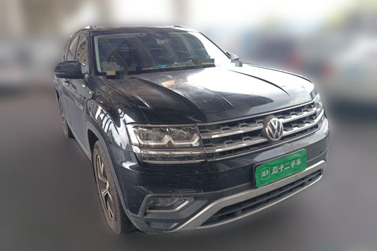 Used Volkswagen Teramont 2017 380TSI Four-Wheel Drive Luxury Edition Front Right 45 Deg
