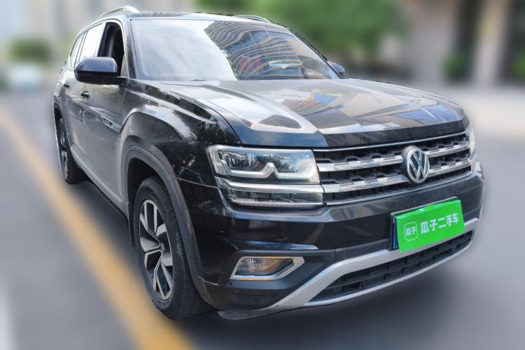 Used Volkswagen Teramont 2017 380TSI Four-Wheel Drive Luxury Edition Front Right 45 Deg
