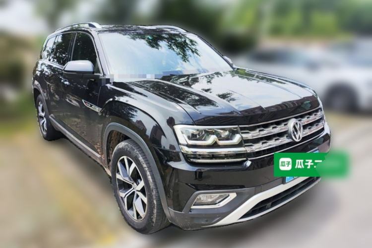 Used Volkswagen Teramont 2017 380TSI Four-Wheel Drive Luxury Edition Front Right 45 Deg
