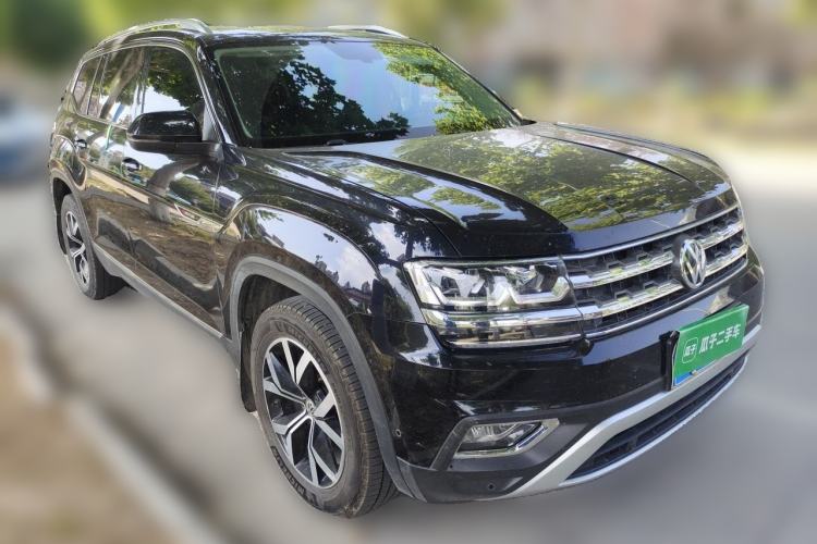Used Volkswagen Teramont 2017 380TSI Four-Wheel Drive Luxury Edition Front Right 45 Deg