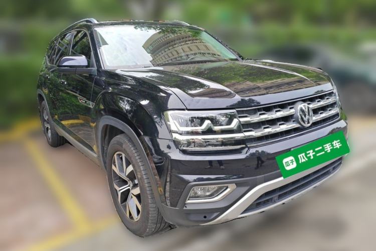 Used Volkswagen Teramont 2017 380TSI Four-Wheel Drive Luxury Edition Front Right 45 Deg