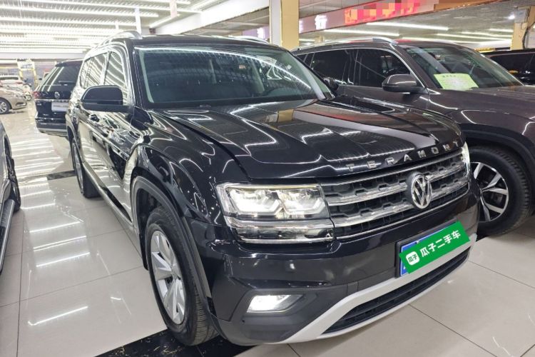 Used Volkswagen Teramont 2017 380TSI Four-Wheel Drive Comfort Edition Front Right 45 Deg