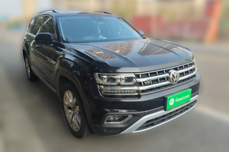 Used Volkswagen Teramont 2017 530 V6 Four-Wheel Drive Flagship Edition Front Right 45 Deg