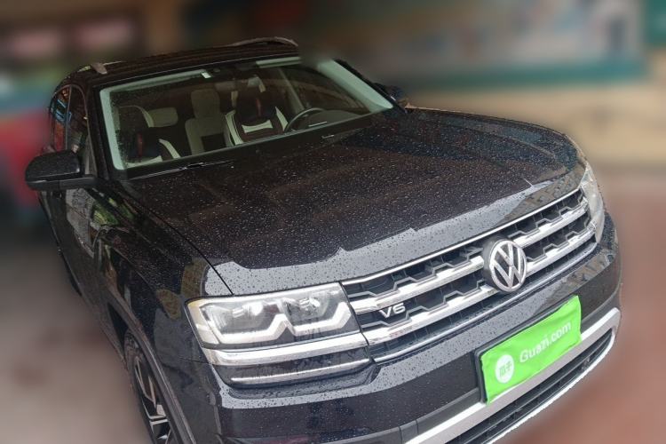 Used Volkswagen Teramont 2017 530 V6 Four-Wheel Drive Luxury Edition Front Right 45 Deg
