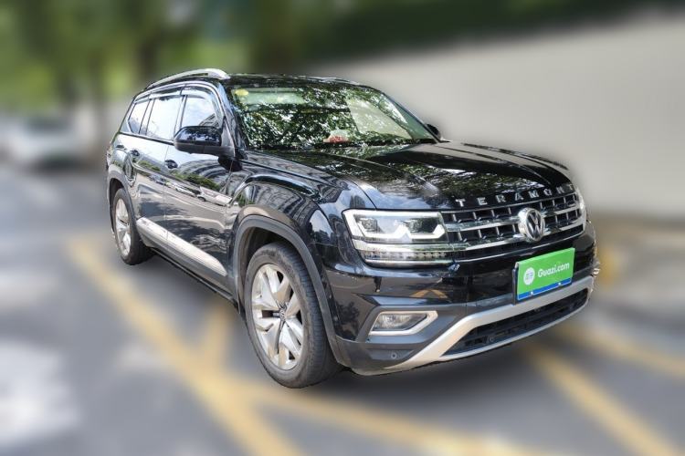 Used Volkswagen Teramont 2017 380TSI Four-Wheel Drive Flagship Edition Front Right 45 Deg