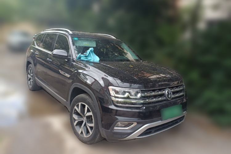 Used Volkswagen Teramont 2017 380TSI Four-Wheel Drive Luxury Edition Front Right 45 Deg