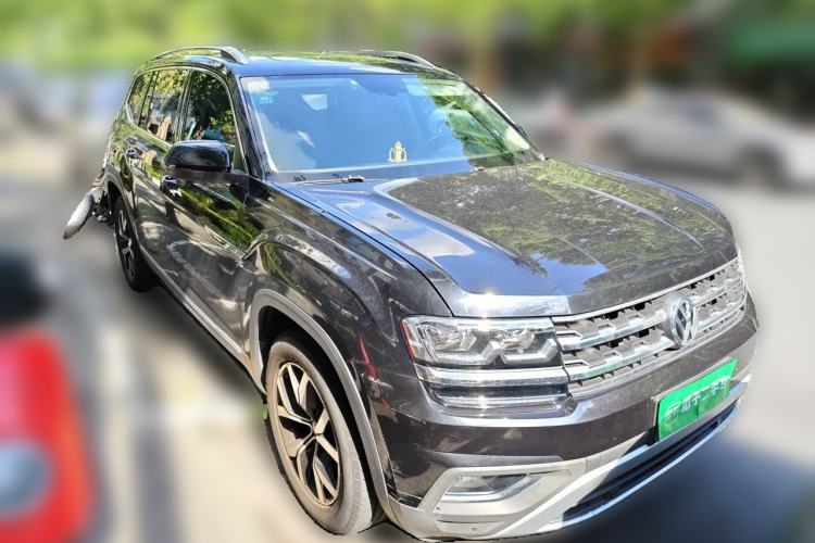 Used Volkswagen Teramont 2017 380TSI Four-Wheel Drive Luxury Edition Front Right 45 Deg