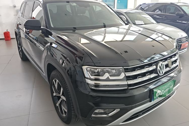 Used Volkswagen Teramont 2017 380TSI Four-Wheel Drive Luxury Edition Front Right 45 Deg