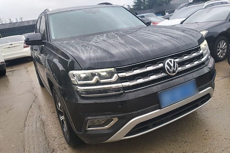 Used Volkswagen Teramont 2017 380TSI Four-Wheel Drive Luxury Edition Front Right 45 Deg