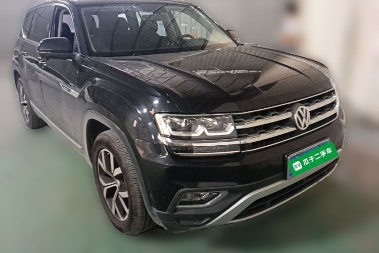 Used Volkswagen Teramont 2017 380TSI Four-Wheel Drive Luxury Edition Front Right 45 Deg