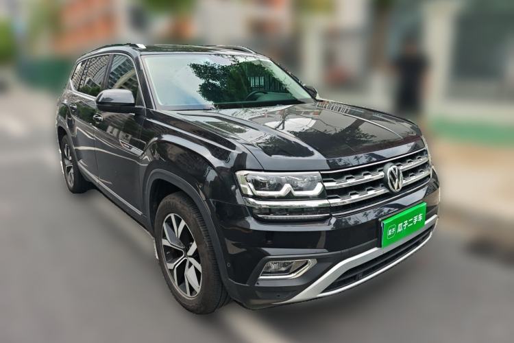 Used Volkswagen Teramont 2017 380TSI Four-Wheel Drive Luxury Edition Front Right 45 Deg